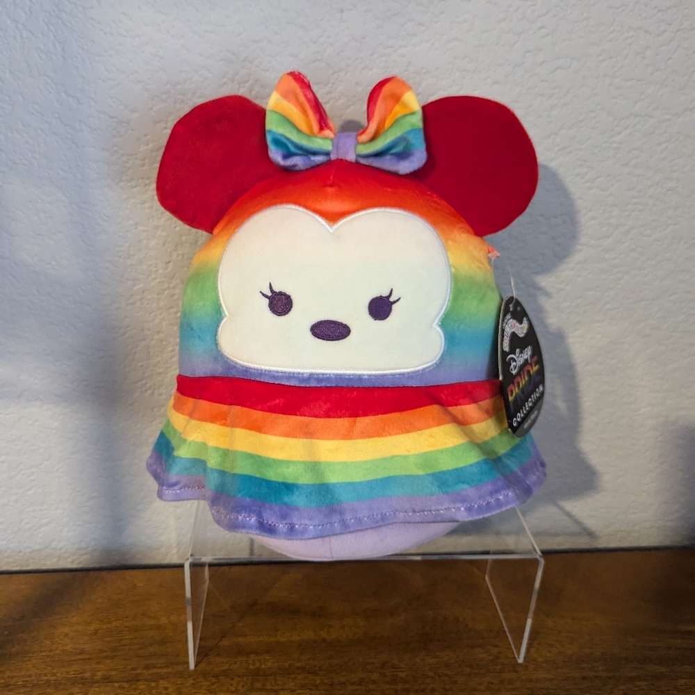 Disney Pride Minnie Mouse Squishmallow NWT
